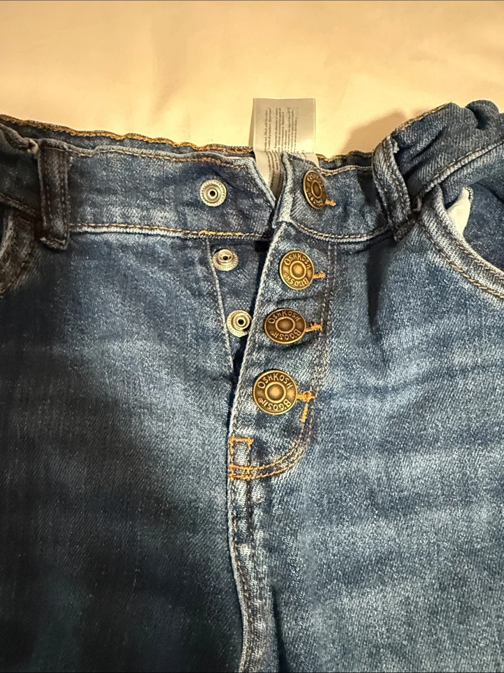 OshKosh B'gosh Kids Blue Straight-Leg Jeans